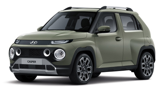 현대자동차가 올해 하반기 출시 예정인 엔트리 SUV 모델 '캐스퍼(CASPER)'의 외장 디자인을 1일 최초로 공개했다. <현대자동차그룹 제공>